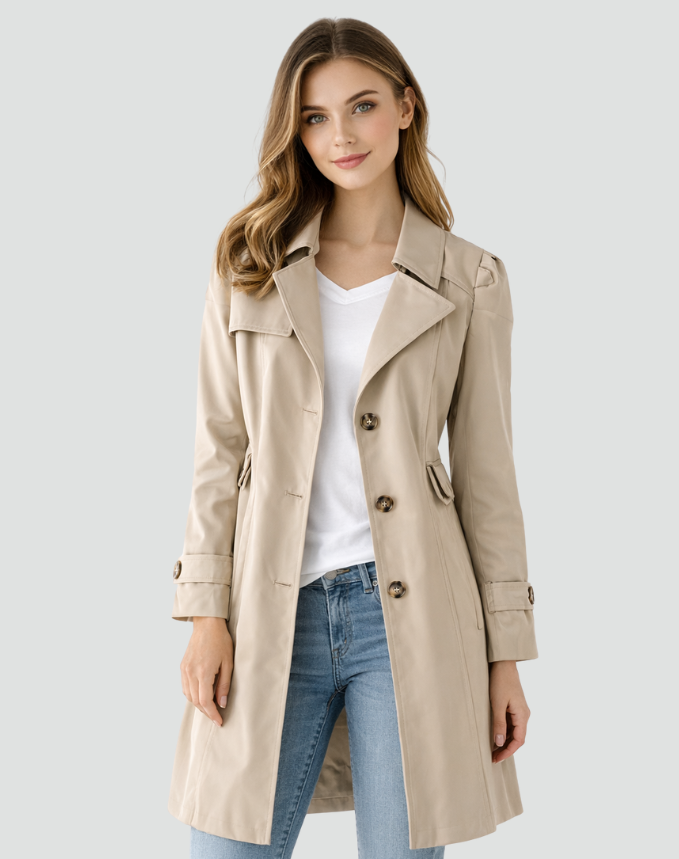 Slim Fit Lightweight Trench