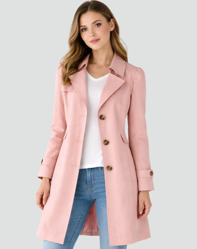 Slim Fit Lightweight Trench