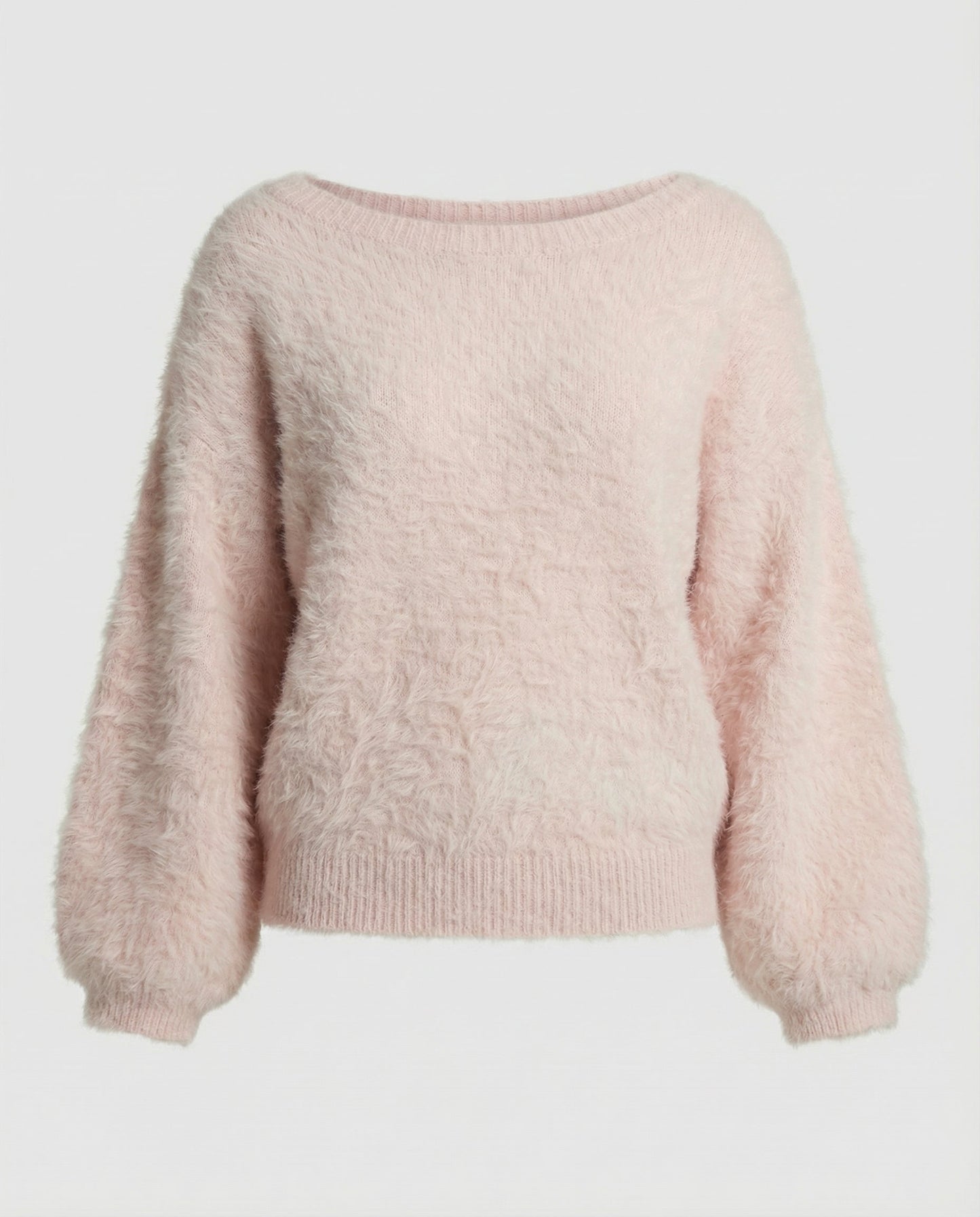 Fuzzy Knit Oversized Sweater