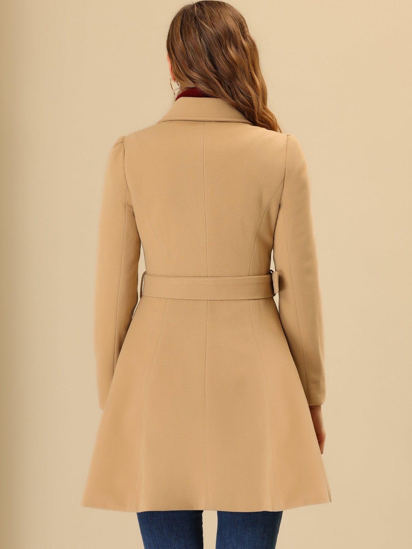 Chic Double-Breasted Trench Coat