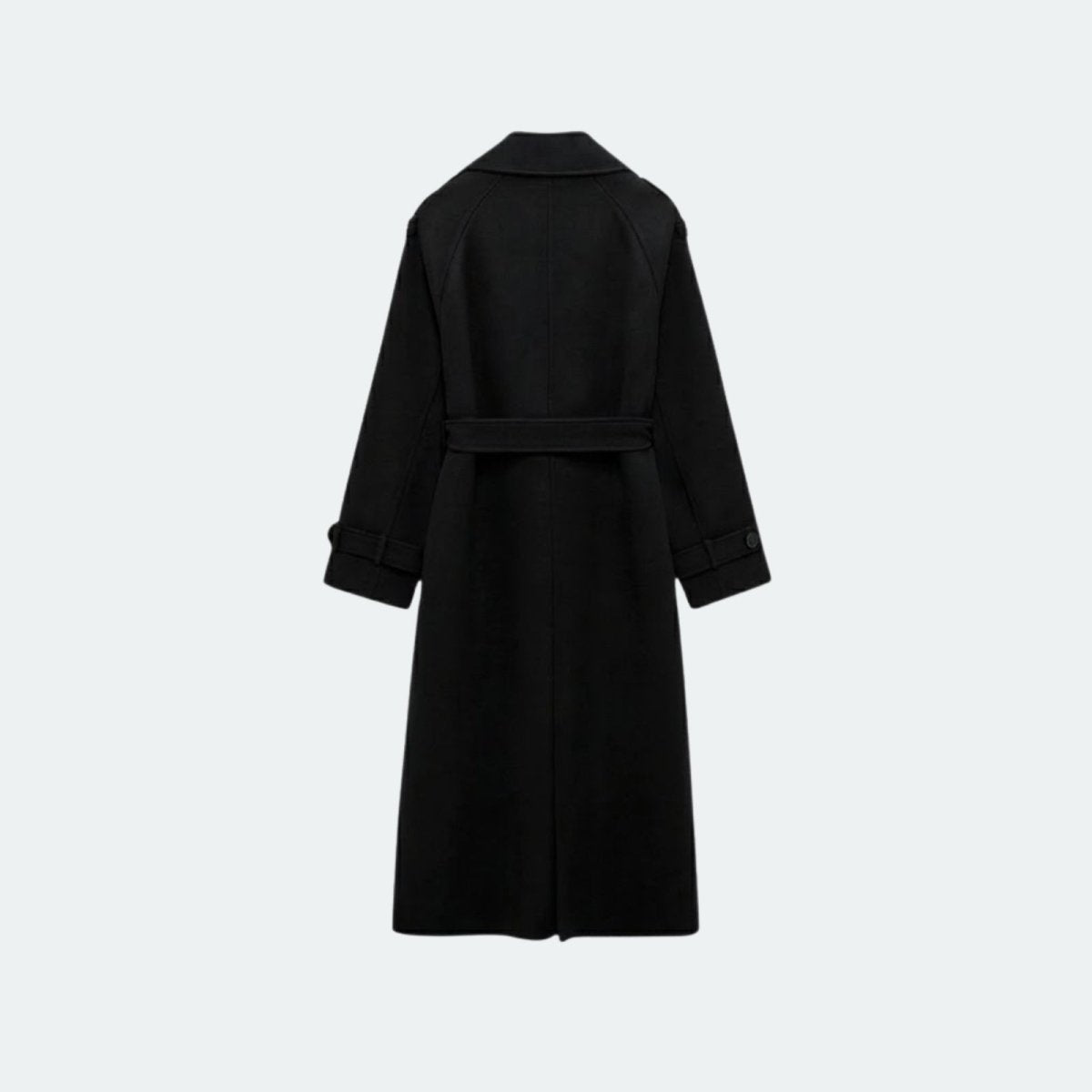 Elegant Double Breasted Trench